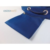 Schoudertas / Duffle bag by Ostroweb | blauw-wit